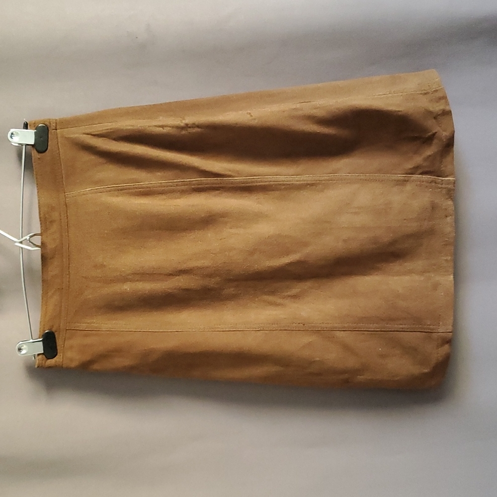 Vintage Banana Republic leather skirt size 8